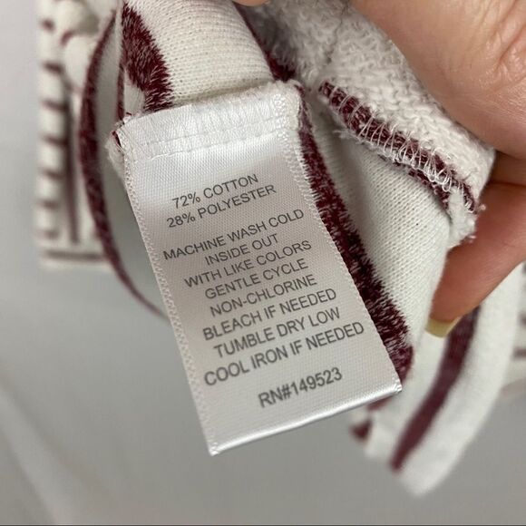 Alexander Jordan Striped boatneck top size XL - Picture 7 of 8